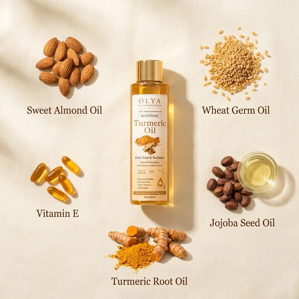 Brightening Turmeric Oil Face & Body